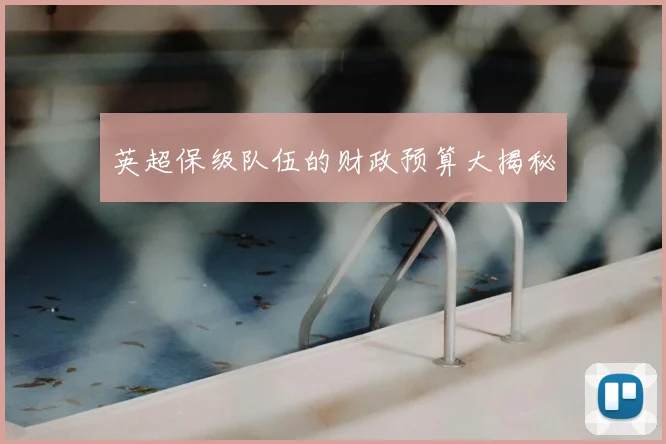 英超保级队伍的财政预算大揭秘